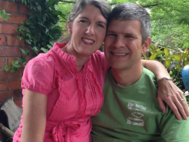 John & Elizabeth Davis celebrate their 18th wedding anniversary